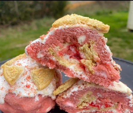 stuffed strawberry shortcake